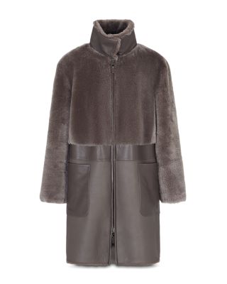 Reversible Shearling Coat