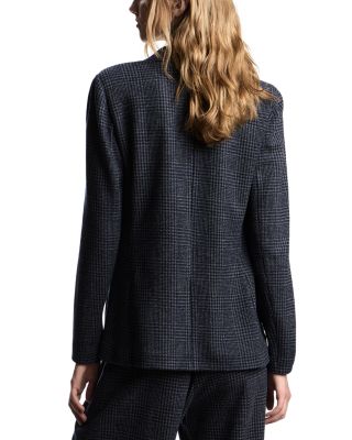 Prince Of Wales Single Button Blazer