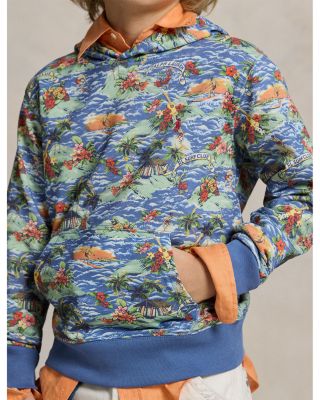 Boys' Tropical Print French Terry Hoodie - Little Kid, Big Kid