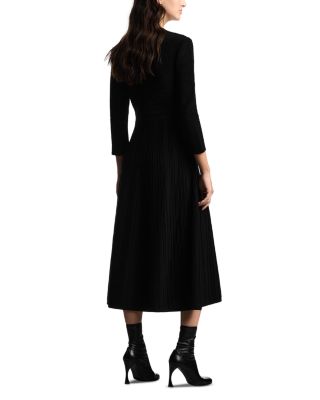 Ottoman Chenille Midi Dress