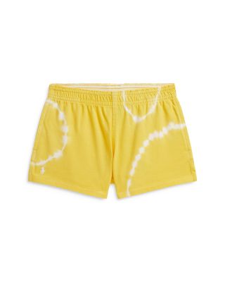 Girls' Tie Dyed Cotton Jersey Shorts - Little Kid