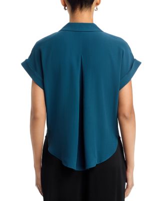 Notch Collar Top
