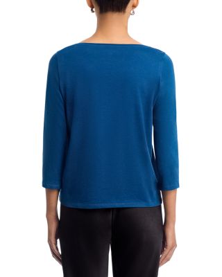 Bateau Neck Top