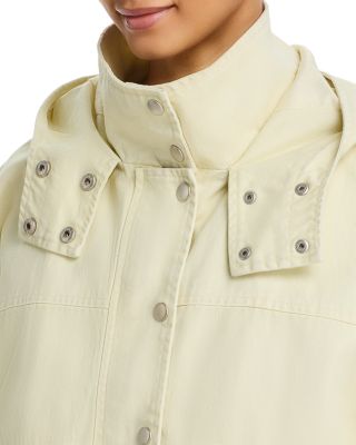 Washed Twill Bubble Hem Anorak Jacket - Exclusive