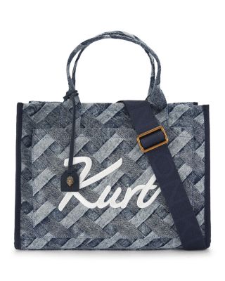 Kurt Woven Denim Tote
