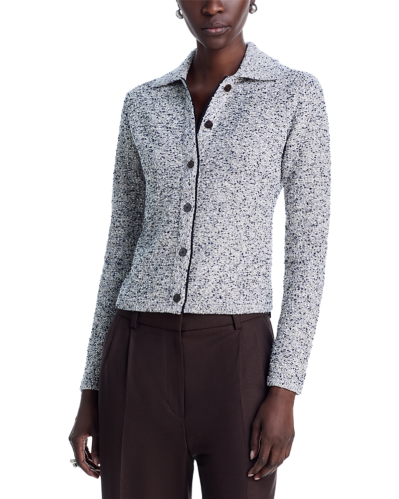Theory Tweed Sweater Jacket