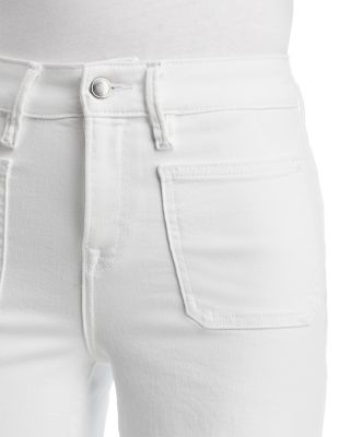 Good Petite High Rise Palazzo Jeans in White