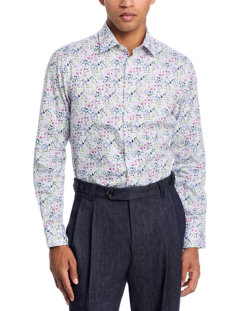 Paul Smith Tailored Fit Floral Print Shirt