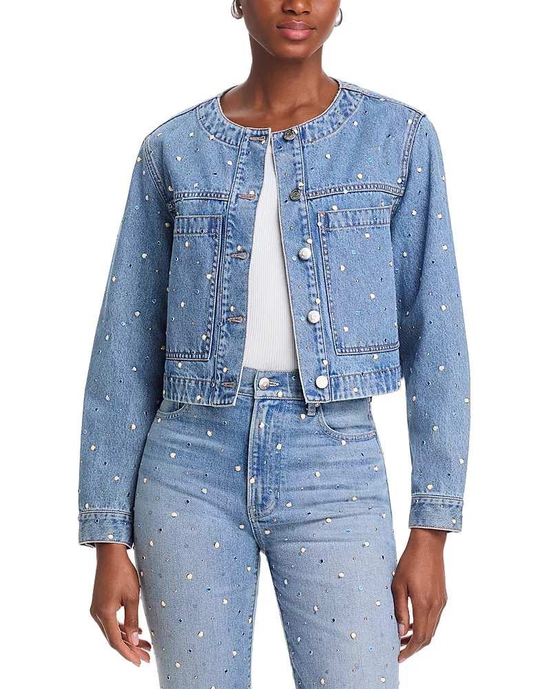 Veronica Beard Bezel Stud Lowry Jacket