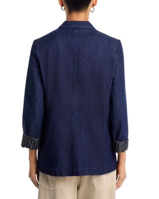 Jennie Denim Blazer in Indigo