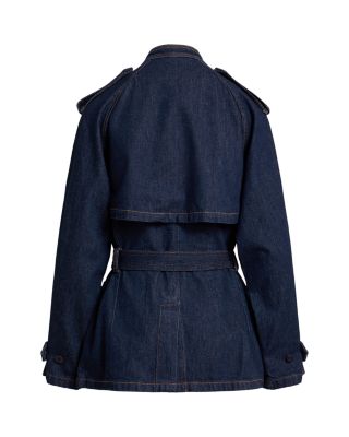 Belted Denim Utility Jacket