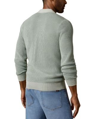 Long Sleeve Sunwashed Sweater Polo