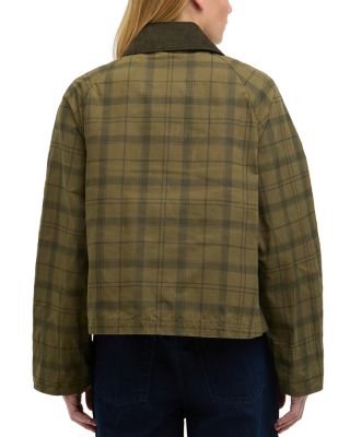 Tartan Cropped Beadnell Casual Jacket
