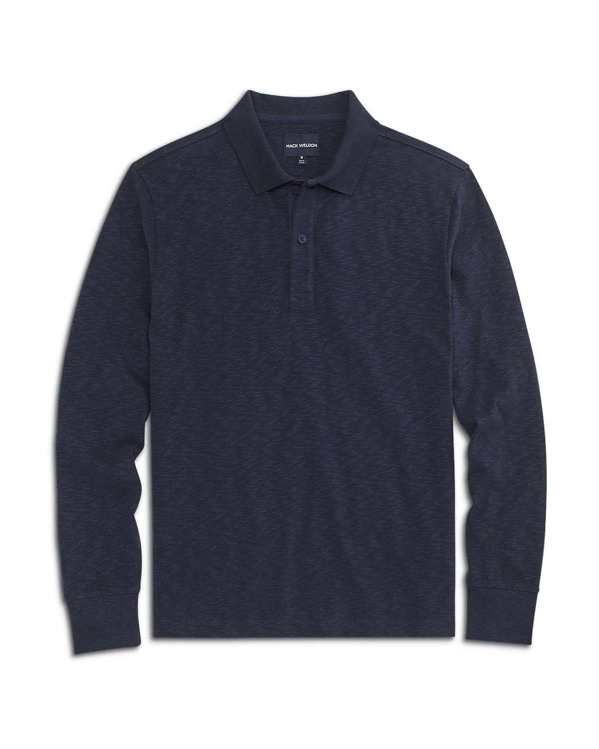 Mack Weldon Heavyweight Long Sleeve Polo Shirt
