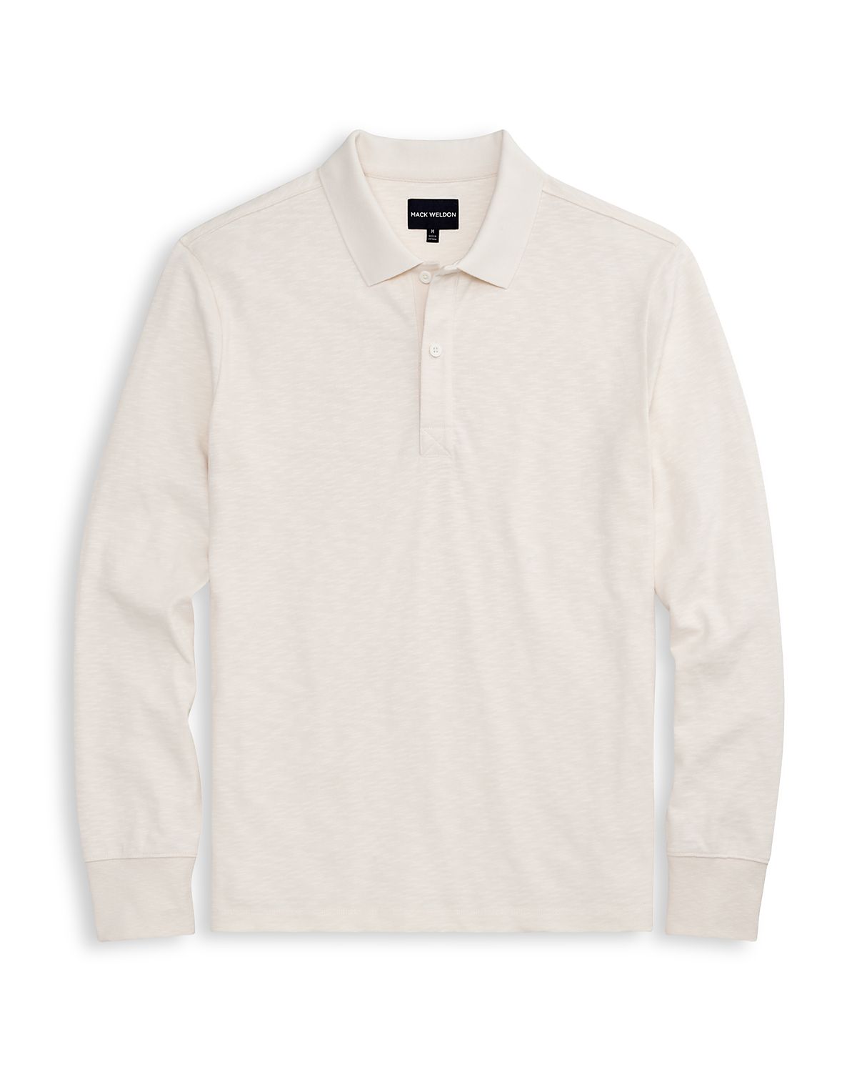 Mack Weldon Heavyweight Long Sleeve Polo Shirt