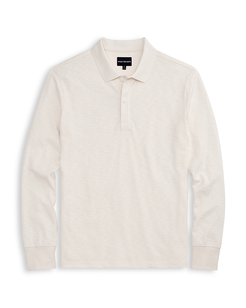 Mack Weldon Heavyweight Long Sleeve Polo Shirt