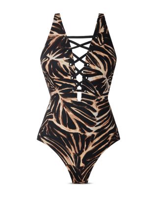 Desert Mirage Steffi Lace Up Swimsuit