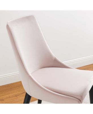Viscount Performance Velvet Dining Chair