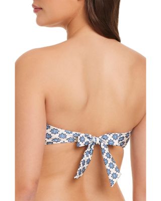 U Ring Bandeau Bikini Top