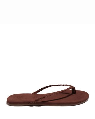 Women's Suede Thong Sandals