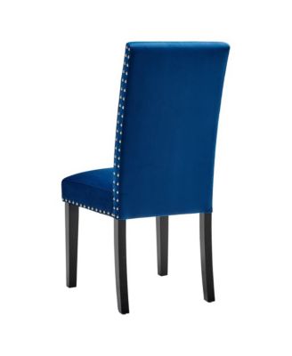 Parcel Performance Velvet Dining Side Chairs, Set of 2