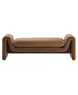Waverly Performance Velvet Bench