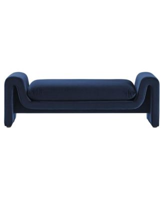 Waverly Performance Velvet Bench