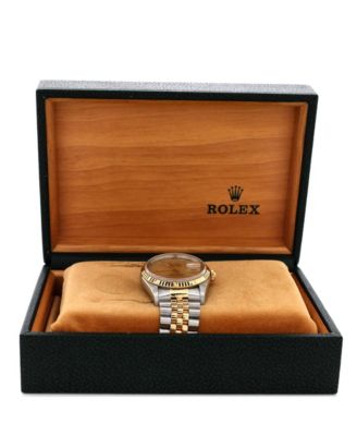  Oyster Perpetual Datejust Automatic Watch in Stainless Steel and Gold 36mm