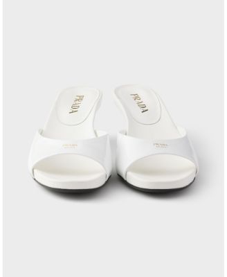  Women's Patent Leather Kitten Heel Sandals