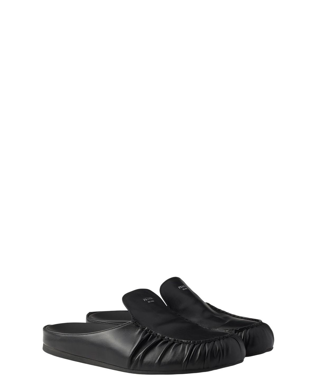 Prada Men's Leather Mules
