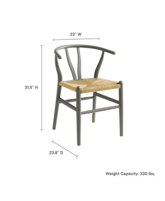  Amish 32" Wood Dining Accent Chair