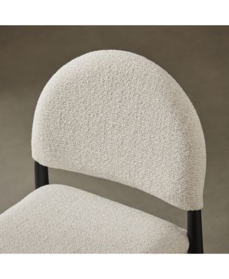  Hayley Upholstered Fabric Counter Stool