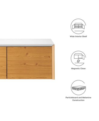  Kinetic Wall-Mount Office Storage Cabinet