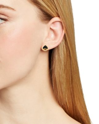 Everyday Spade Enamel Stud Earrings