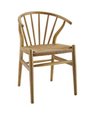  Flourish Spindle Wood Dining Side Chair, Set of 2