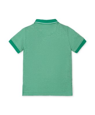 Boys' Organic Short Sleeve Knit Pique Polo Shirt - Big Kid