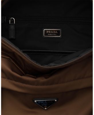  Re-Nylon and Saffiano Leather Backpack