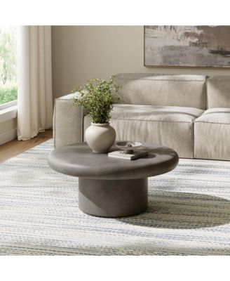 Argos Indoor - Outdoor Patio Concrete Round Coffee Table