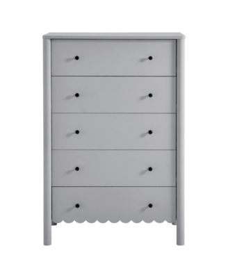 Emmeline Scalloped 5-Drawer Chest