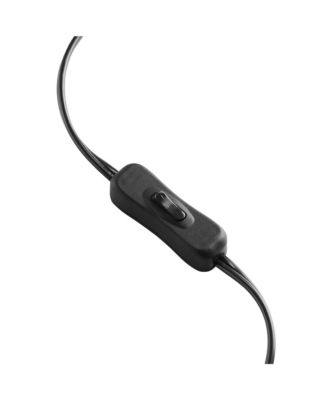 Zenith Travertine Table Lamp With Fabric Drum Shade