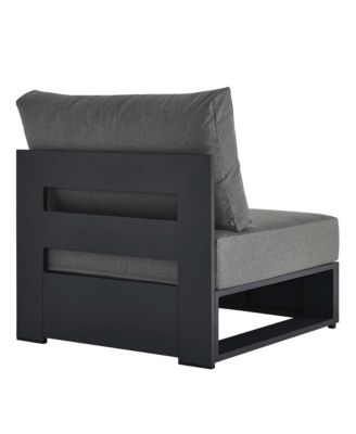 Tahoe Outdoor Patio Powder-Coated Aluminum Modular Armless Chair