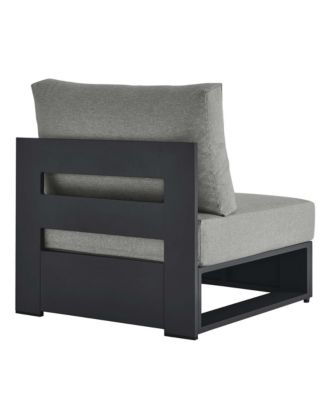 Tahoe Outdoor Patio Powder-Coated Aluminum Modular Armless Chair