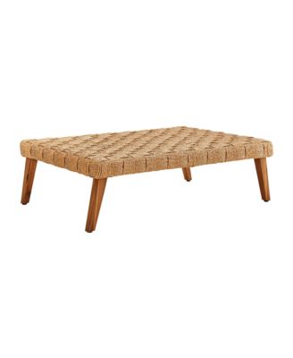 Thames Outdoor Patio Wicker Outdoor Patio Rattan Coffee Table
