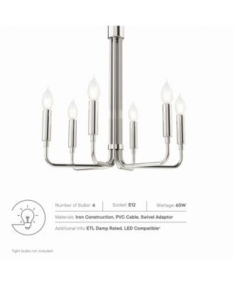  Rekindle 6-Light Chandelier