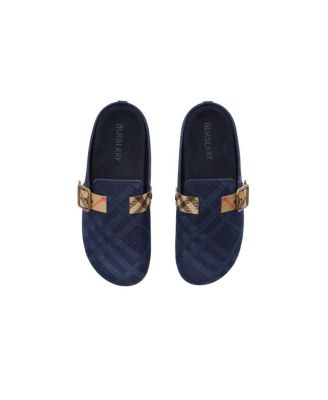 Women's Check Suede Urchin Clogs