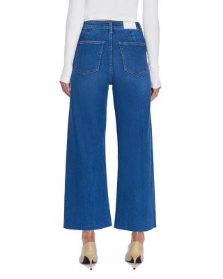 Penny High Rise Cropped Wide Leg Jeans in Rooftop