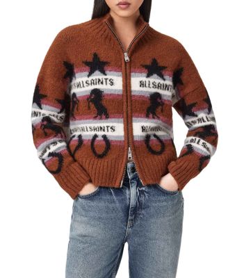 Epona Logo Zip Cardigan