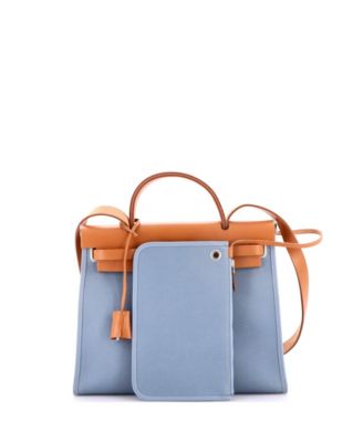 31 Herbag Zip Leather and Toile