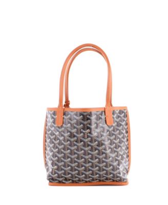 Mini Anjou Reversible Tote Coated Canvas