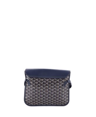   Coursier Messenger Bag Coated Canvas and Leather